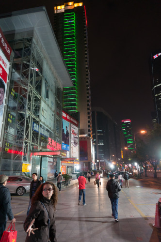 Pe stradă în Guangzhou
