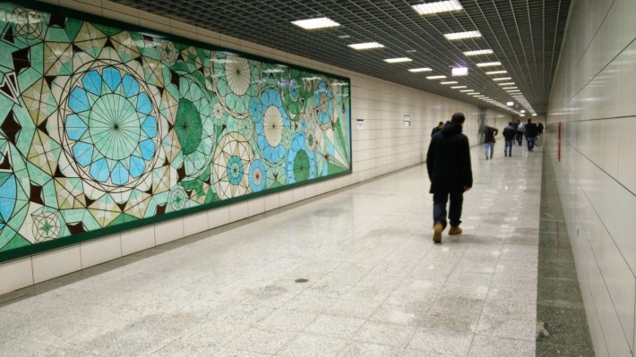 de pe culoarele metroului din Istanbul