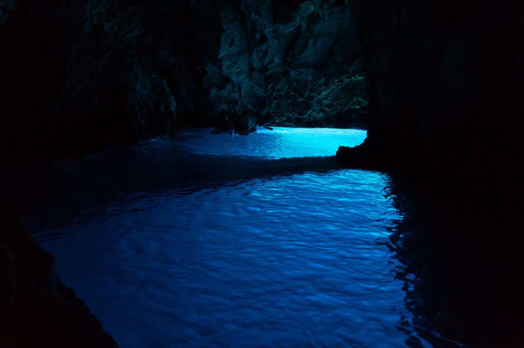 Blue Cave- Bisevo, Croația